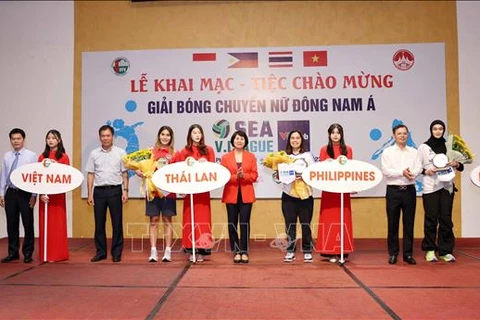Inauguran Torneo de Voleibol Femenino del Sudeste Asiático en Vinh Phuc
