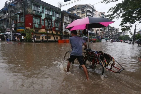 Inundaciones en Myanmar: cinco muertos y decenas miles de evacuados