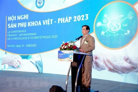 Inauguran conferencia de ginecología y obstetricia Francia - Vietnam en Hanoi