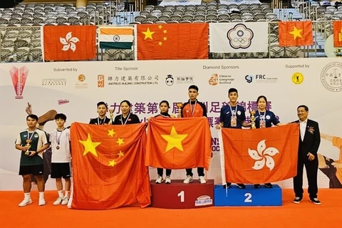 Vietnam ocupa el primer lugar en el primer Campeonato Asiático y Juvenil de Volante Patada