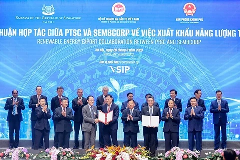 Empresas vietnamita y singapurense obtienen licencia de estudio sobre energía eólica marina