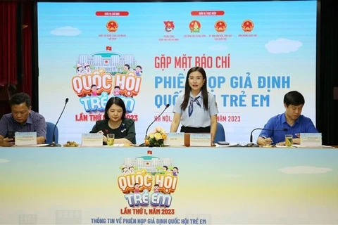 Niños vietnamitas realizarán sesión hipotética de la Asamblea Nacional