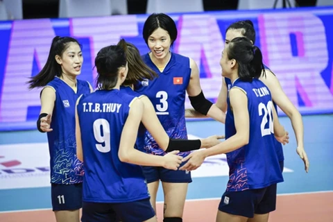 Vietnam avanza por primera vez a semifinales del campeonato asiático de voleibol 