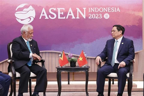 Vietnam dispuesto a fortalecer la cooperación con Timor Leste