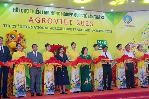 Inauguran la Feria Agrícola Internacional AgroViet 2023