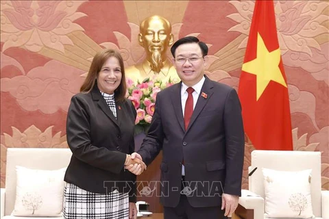 Presidente de Asamblea Nacional reitera el apoyo de Vietnam a Cuba