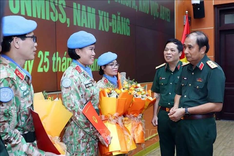 Vietnam envía otros tres oficiales al mantenimiento de paz de ONU