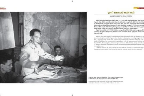 Editorial de VNA lanza libro fotográfico sobre General Vo Nguyen Giap