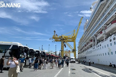 Más de 1,7 mil turistas internacionales visitan Da Nang por vía marítima  