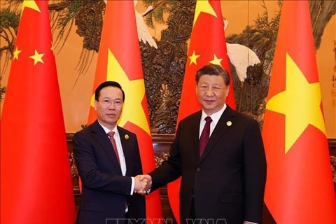 Presidente vietnamita se reúne con el máximo dirigente chino Xi Jinping