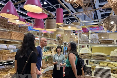 Presentan productos vietnamitas en feria internacional en Hong Kong (China)