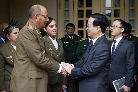Reiteran respaldo consecuente a cooperación Vietnam- Cuba en defensa