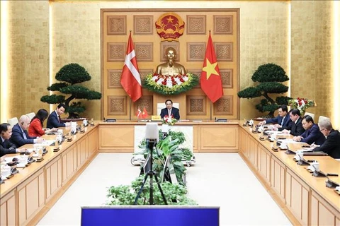 Vietnam y Dinamarca anuncian el establecimiento de Asociación Estratégica Verde