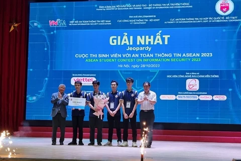 Vietnam gana gran premio en concurso sobre seguridad informática 