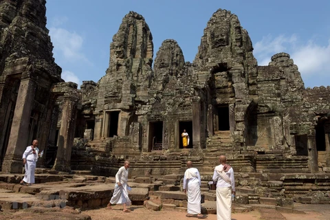 Turistas internacionales a Camboya se disparan un 211%