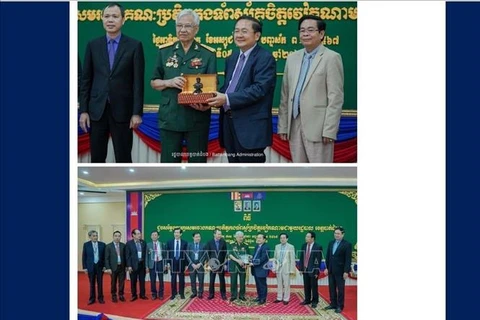 Excombatientes voluntarios y expertos vietnamitas visitan Camboya