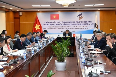 TLC impulsa comercio entre Vietnam y Unión Económica Euroasiática