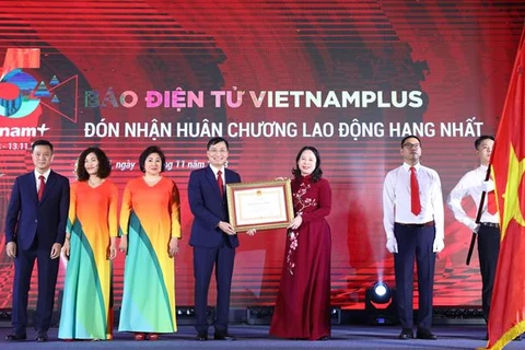 Periódico electrónico VietnamPlus de VNA celebra 15 años de fundación