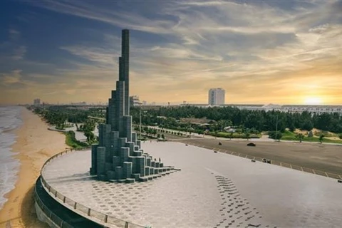 Plaza de torre Nghinh Phong gana premio asiático del paisaje urbano 2023