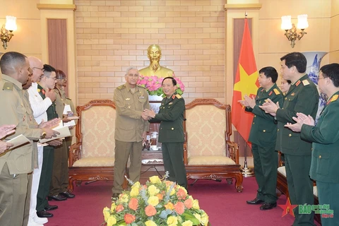 Fortalecen Vietnam y Cuba cooperación en defensa