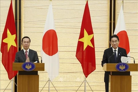 Visita oficial del presidente vietnamita acapara medios de comunicaciones de Japón