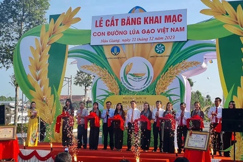 Inauguran exposición Ruta del arroz de Vietnam