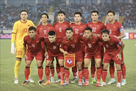 Selección masculina de fútbol de Vietnam ocupa el primer lugar en Sudeste Asiático