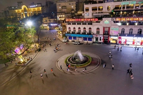 Espacio peatonal Hoan Kiem de Hanoi abrirá durante vacaciones de Año Nuevo