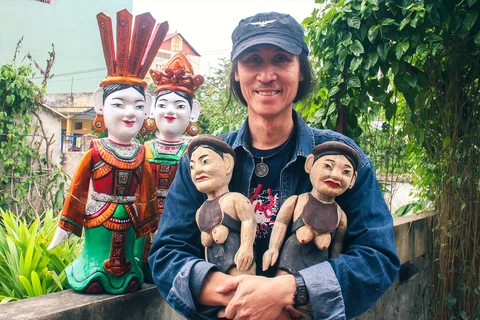 Artista de Vietnam empeñado en conservar valores de títeres