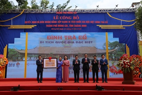  Templo de Tra Co reconocido como patrimonio nacional especial