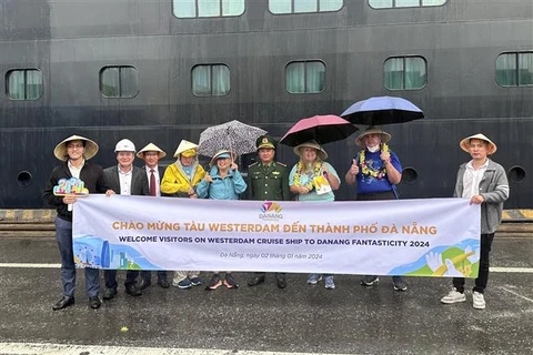 Más de dos mil turistas visitan Da Nang por vía marítima