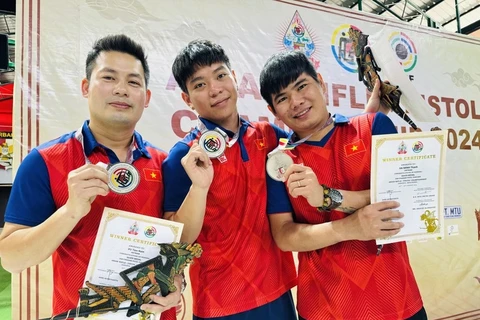 Vietnam gana otra medalla de plata en Campeonato Asiático de Tiro de 2024