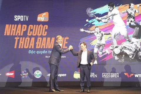 Transmiten dos canales internacionales de deportes en plataforma vietnamita