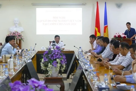 Empresas vietnamitas en Camboya fomentan conexiones