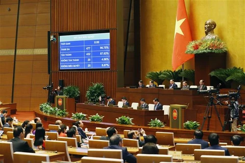 Ratifica Parlamento de Vietnam importantes leyes para desarrollo nacional
