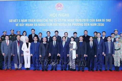 Vietnam trabaja por mejorar eficacia de asuntos exteriores multilaterales 