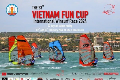 Efectúan XXIII Torneo internacional de windsurf en Binh Thuan