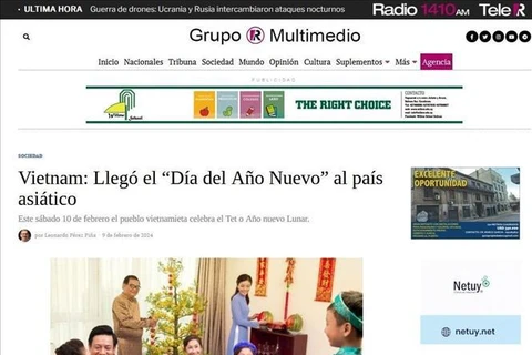  Prensa Uruguay destaca tradición del Tet de Vietnam