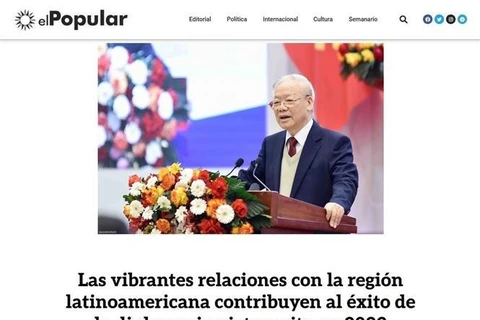 Prensa uruguaya destaca doctrina “diplomacia de bambú” de Vietnam