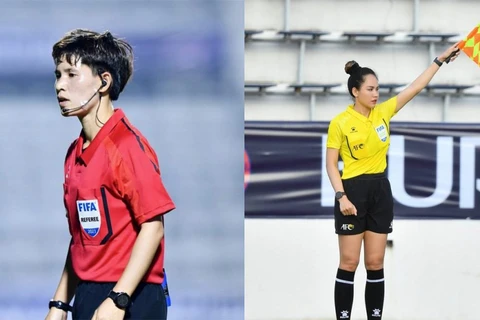 Arbitras vietnamitas trabajarán en Campeonato Asiático de Fútbol Femenino Sub-20