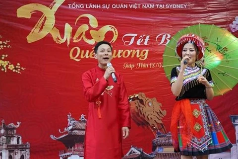 Vietnamitas en Australia celebran Año Nuevo Lunar 