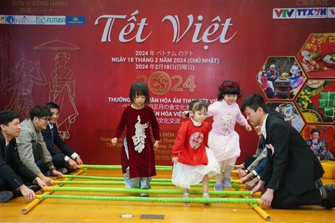 Vietnamitas en Japón se reúnen para celebrar el Tet