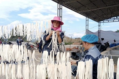 Distrito vietnamita exporta primer contenedor de rábano encurtido a Japón en 2024