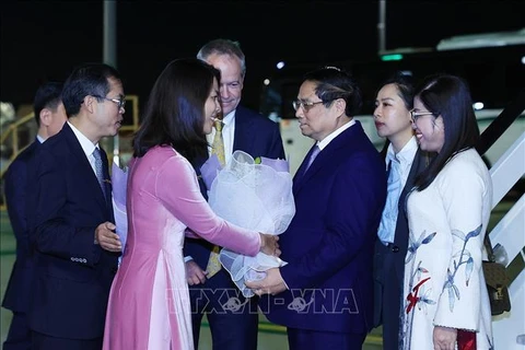 Premier vietnamita llega a Melbourne para Cumbre Especial ASEAN-Australia