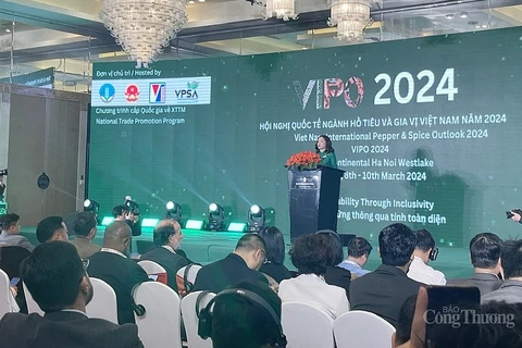 Organizan Conferencia Internacional de industria de pimienta y especias de Vietnam 