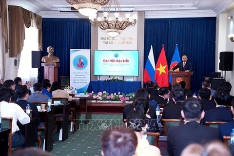 Asociación de estudiantes vietnamitas en Rusia celebra primer congreso