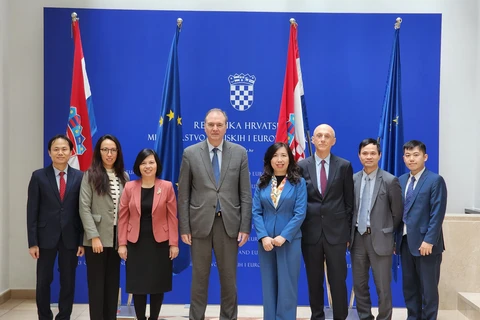 Crean impulso para promover cooperación Vietnam-Croacia