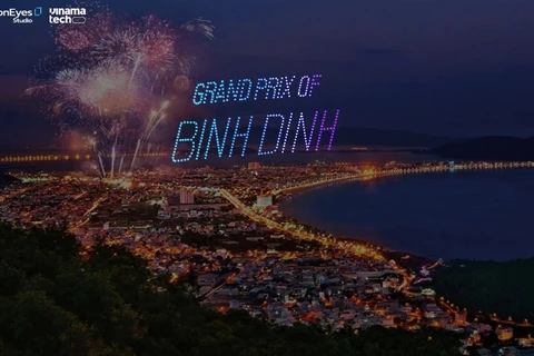  Espectáculo de drones iluminará cielo de Quy Nhon a finales de este mes