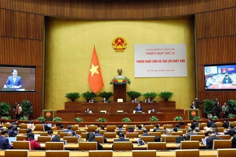 Parlamento vietnamita realiza interpelaciones sobre asuntos de diplomacia