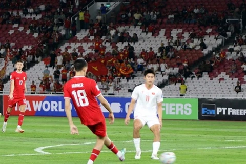 Vietnam sufre derrota ante Indonesia en eliminatorias para Copa Mundial